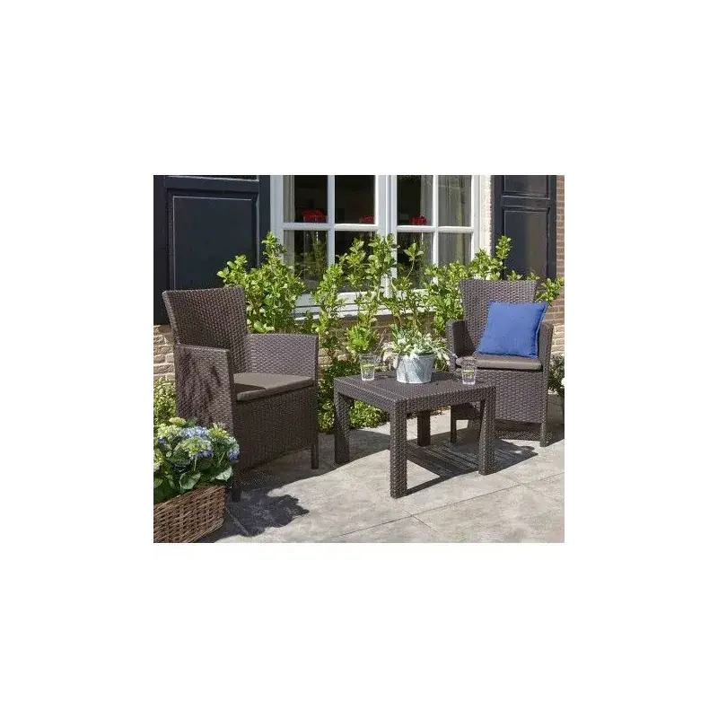 Set mobilier gradina Rosario, maro Reducere