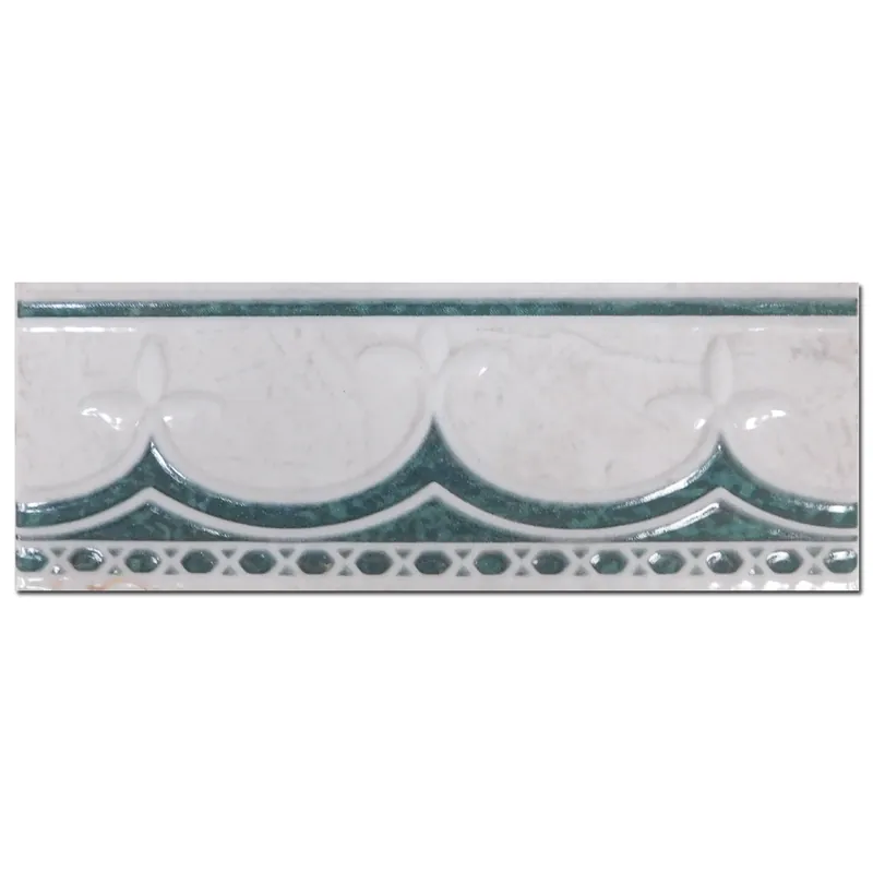 Brau decorativ faianta baie / bucatarie Mirella Verde, 7.5 x 20 Cumpără acum