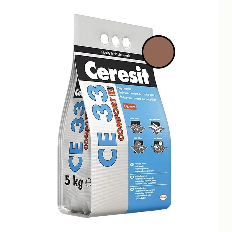 Bestseller Chit de rosturi gresie si faianta Ceresit CE 33 Terra, 2 Kg