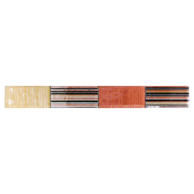 Calitate înaltă Brau decorativ faianta baie / bucatarie Nirvana Naranja, 3 x 25
