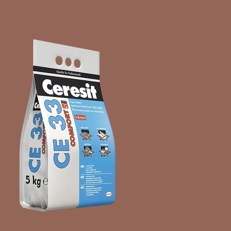 Bestseller Chit de rosturi gresie si faianta Ceresit CE 33 Cocoa, 5 Kg