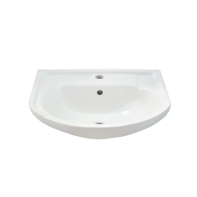 Reduceri Lavoar pentru picior / piedestal Simple, 50 cm, alb