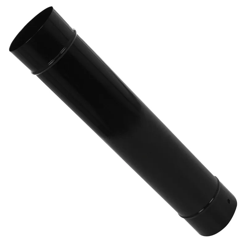 Burlan soba 120 x 600 mm negru Cel mai bun preț