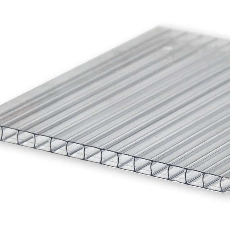 Policarbonat celular, 6000 x 2100 x 6 mm, transparent Ultima șansă
