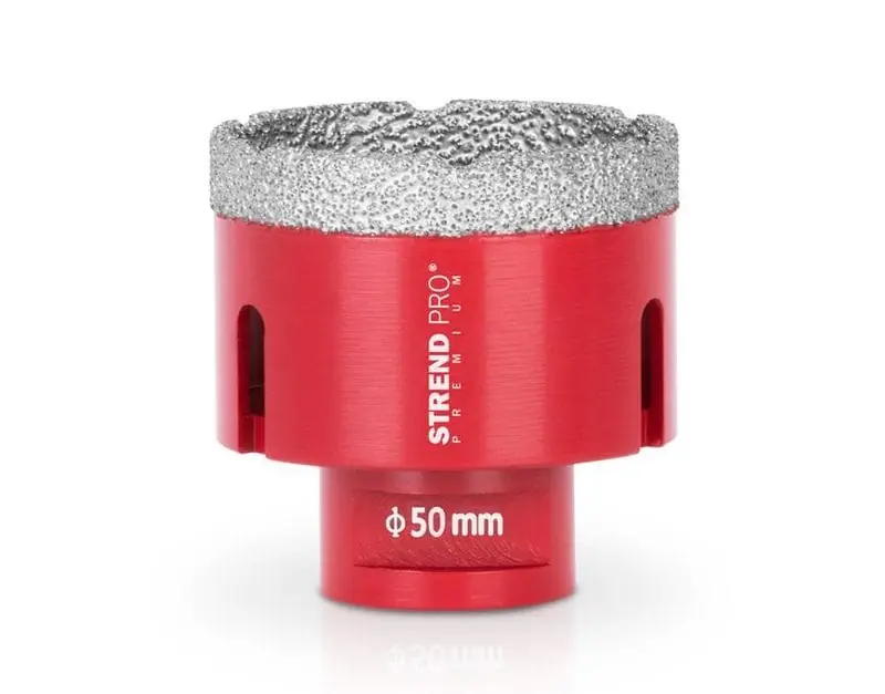 Carota diamantată Strand Pro Premium DCB11 – Ø50 mm, M14, HD, profesională Ofertă limitată