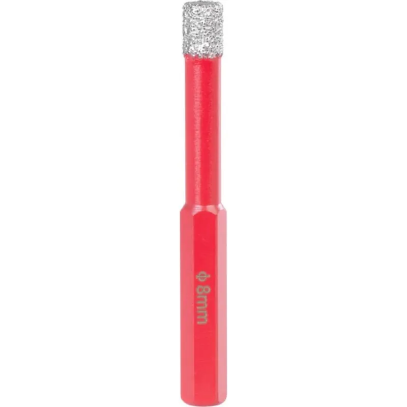 Carota diamantată Strand Pro Premium DCB12 – Ø8 mm, prindere HEX, profesională Plată securizată