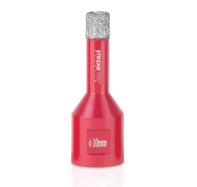 Carota diamantata Strend Pro Premium DCB11, 10 mm, M14, HD, coroană profesională Preferatul clienților