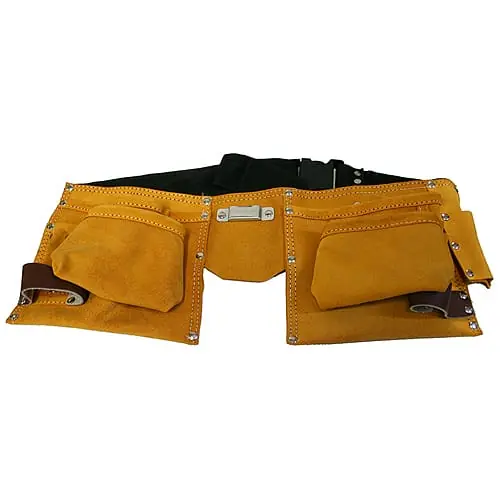 Bestseller Geantă de scule din piele, pentru curea, 2 buzunare HR68202
