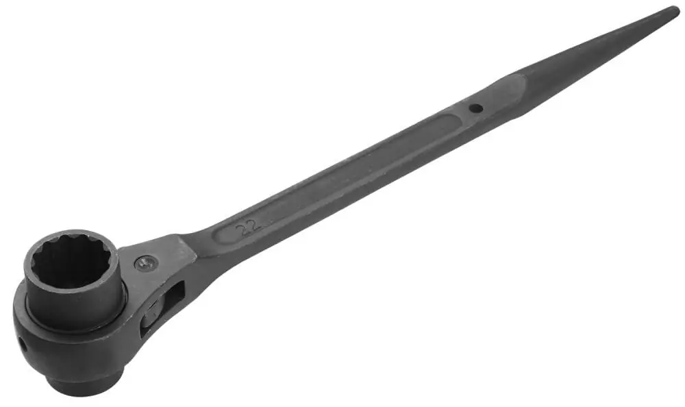 Cheie tubulara dubla cu clichet, 17 x 21 mm, Cr-V, Tolsen Chilipir