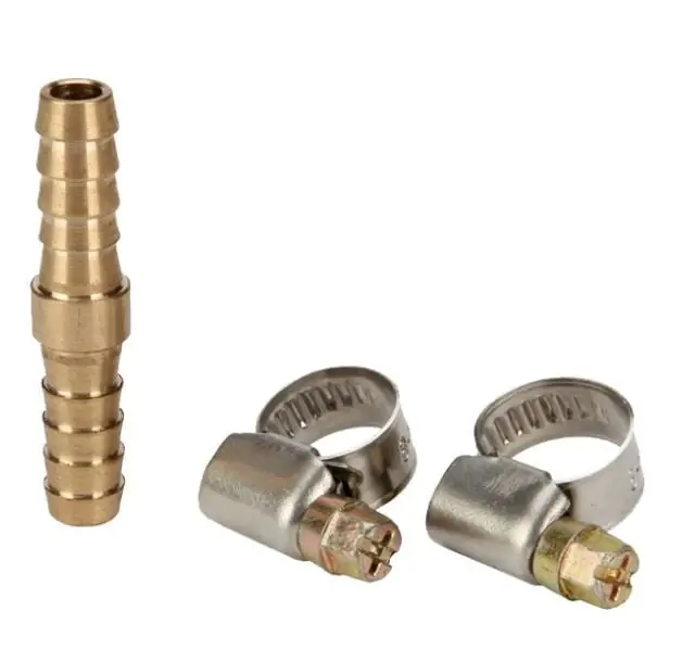 Conector dublu furtun, 9 mm, Einhell Plată securizată