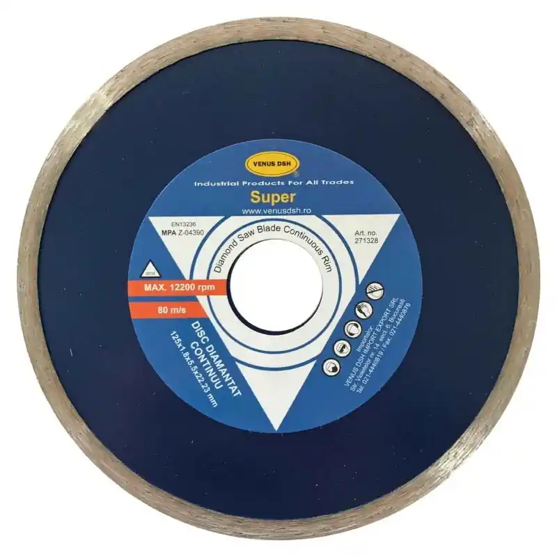 Disc diamantat, 115 mm, continuu Cel mai bun preț