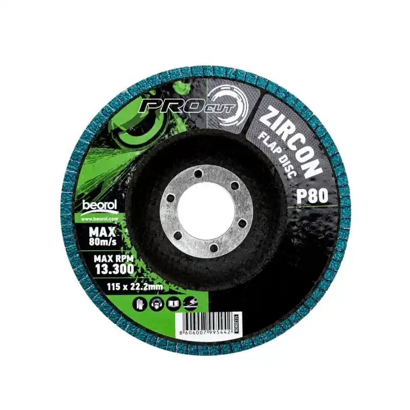 Retur ușor Disc lamelar frontal, zirconiu, 115 mm, GR. 80, Beorol
