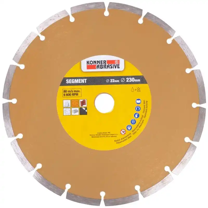 Cel mai bun preț Disc diamantat, segmentat, 230 x 22.23 mm, Strend Pro