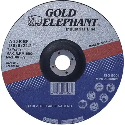 Disc taiere otel, inox, 125 x 1.0 x 22.2 mm, Gold Elephant Cumpără online