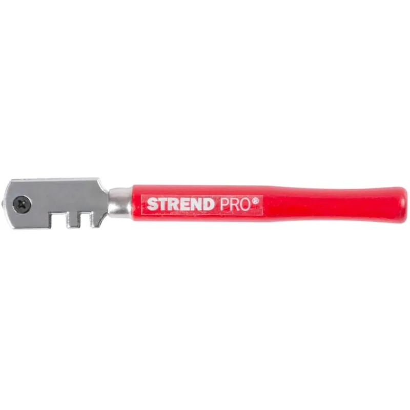 Ofertă limitată Dispozitiv de tăiat sticlă, 130×16,6 mm, maner din lemn, Strend Pro