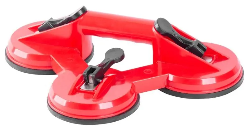 Lichidare de stoc Ventuza triplă, plastic rezistent, 100 kg capacitate Strend Pro CUP-182