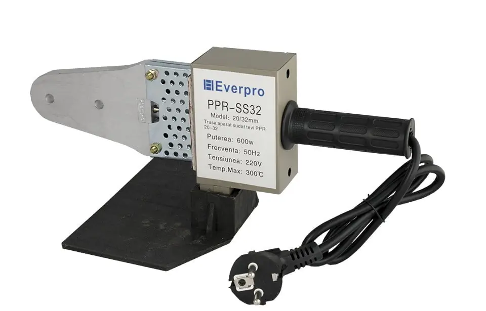 Ofertă limitată Trusa lipit tevi, 600 W, 20-32 , PPR, SS32, Everline