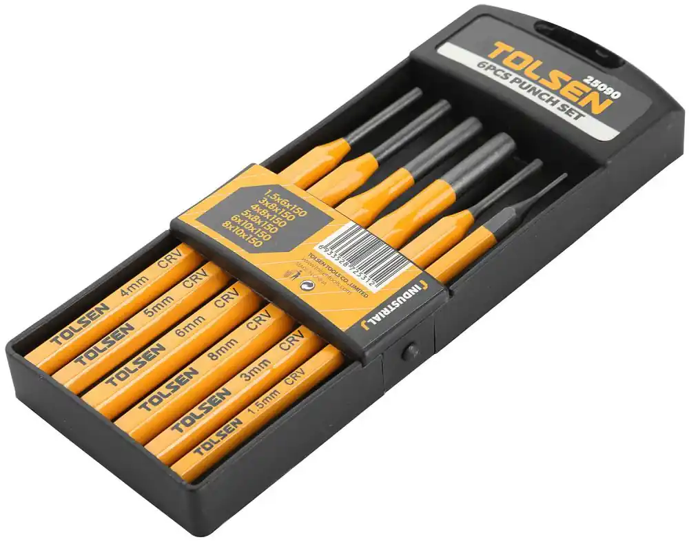 Punctatoare, set 6 buc, 25090, Tolsen Calitate înaltă