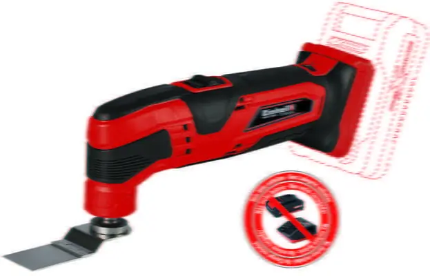 Unealta multifunctionala, fara acumulator, 18 V, TC-MG 18 Li-Solo, Einhell Disponibil imediat