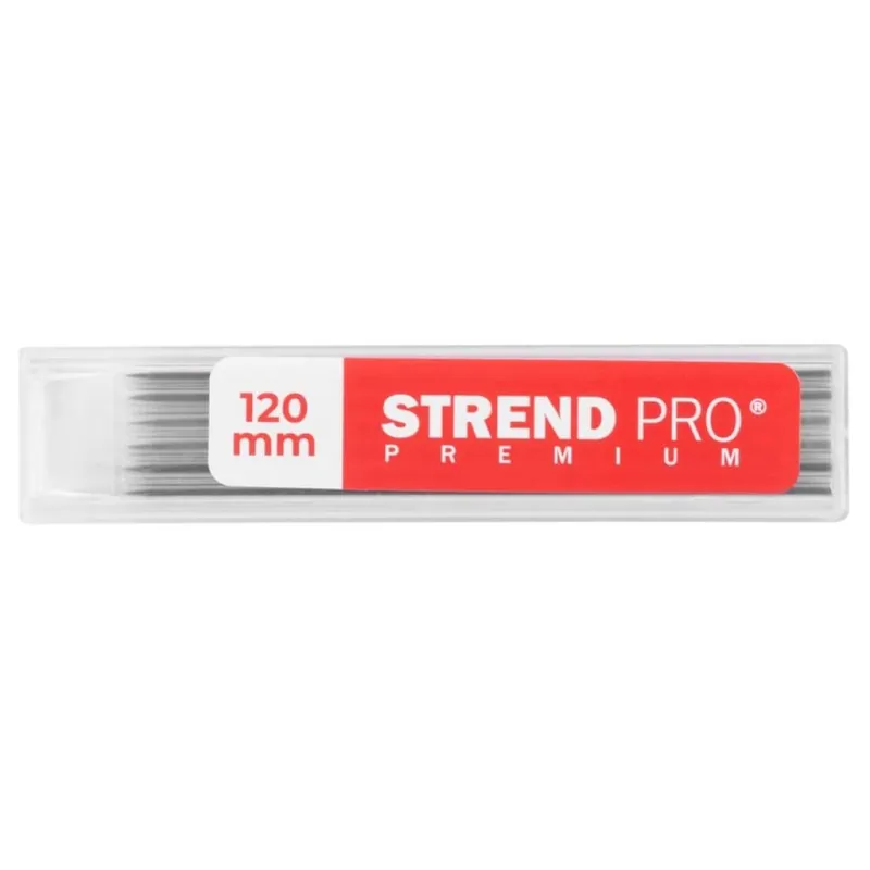Mină pentru creion de tâmplar, marcaj, 6 bucăți, amestec de culori, Strend Pro Premium, înlocuire, 120 mm Popular