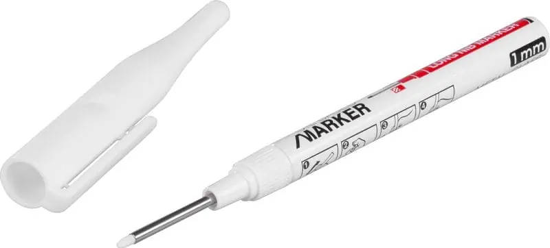 Marker permanent, alb, 1mm Strend Pro Ofertă limitată