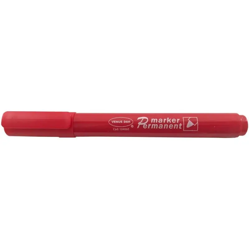 Marker permanent, rosu, 2 mm Discount
