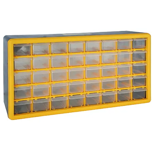 Organizator scule, plastic, 500 x 160 x 250 mm, max. 25 kg, 40 containere, Strend Pro Ofertă exclusivă
