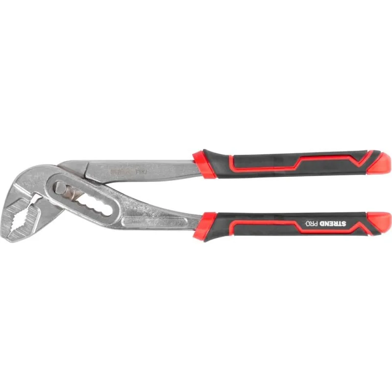 Cleste reglabil Strend Pro Premium ComfortGrip DL417, 250 mm, pentru tevi Preț promoțional