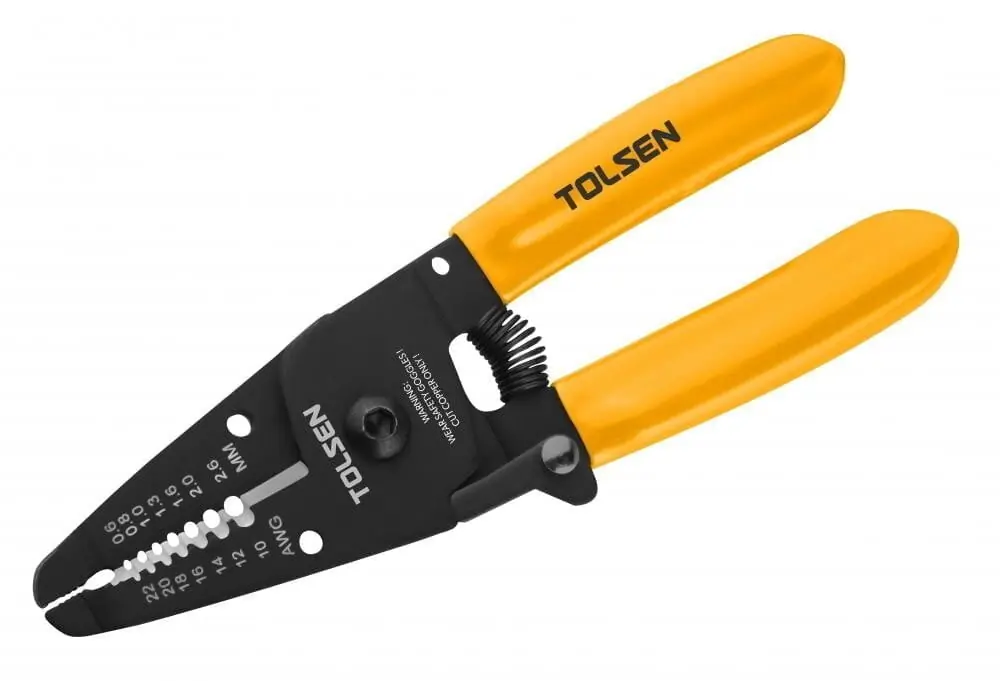 Calitate înaltă Cleste pentru dezizolare cabluri, 160 mm, Tolsen