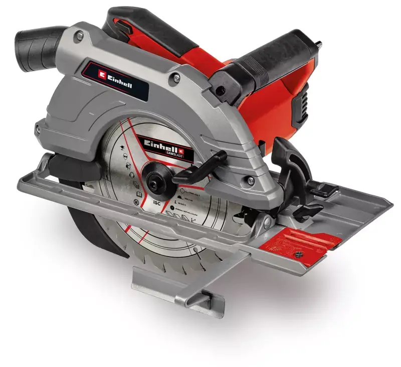 Fierastrau circular de mana, 1500 W, 5500 rpm, TE-CS 190/1, Einhell Plată sigură