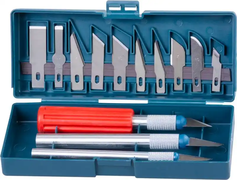 Expediere rapidă Cutter de precizie, bisturiu set 3 bucati, Strend Pro