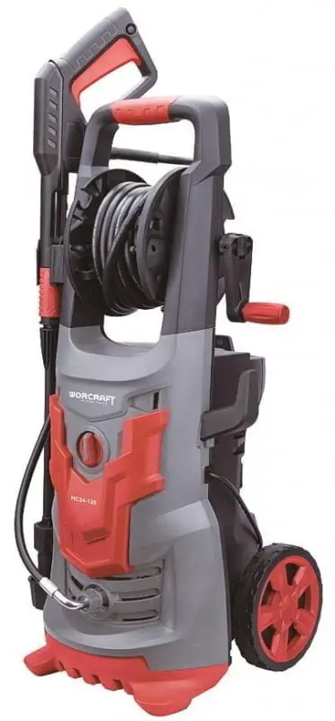 Aparat de curatat cu presiune, 2100 W, 165 bar, motor inductie, cu accesorii, Worcraft Reducere specială