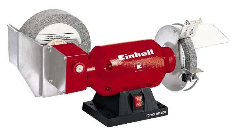 Polizor de banc umed / uscat, 250 W, TC-WD 150/200, Einhell Retur ușor