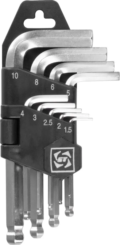 Super ofertă Set chei imbus Strend Pro HK0044, 9 piese, hexagonale S1, Allen cu bilă