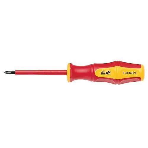 Cumpărături sigure Surubelnita PZ2 x 100 mm, VDE, Strend Pro
