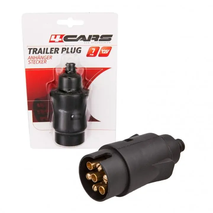 Conector ștecher remorcă 12V, 7 poli, protecție antifrângere Preț promoțional