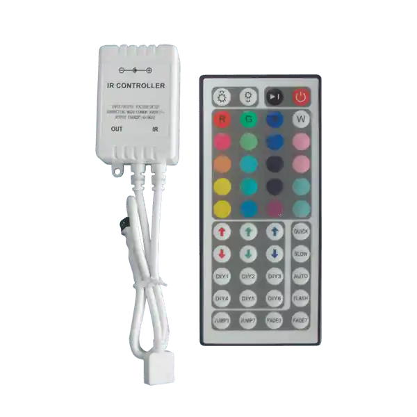 Cel mai vândut Controler Banda LED RGB 3x2A (24W) 12VDC 44 Key