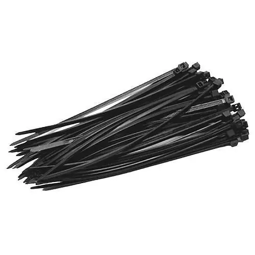 Bestseller Banda zimtata, nylon, Strend Pro CT66BL, 250 x 4.8 mm, 50 buc, negru