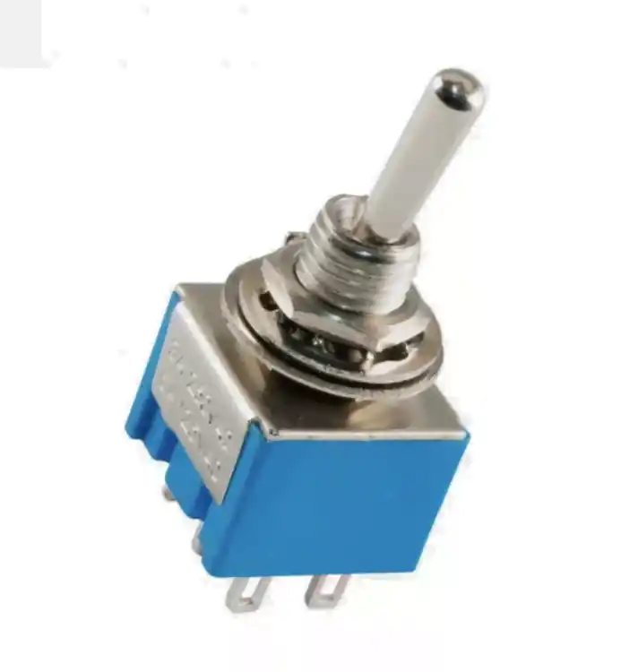 Comutator basculant, 250V, 2 circuite, 3 poziţii, cu mâner, ST 305 Ieftin