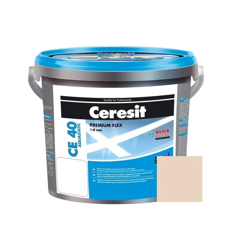 Bestseller Chit de rosturi gresie si faianta, CE 40, natura, interior / exterior, 2 KG, Ceresit