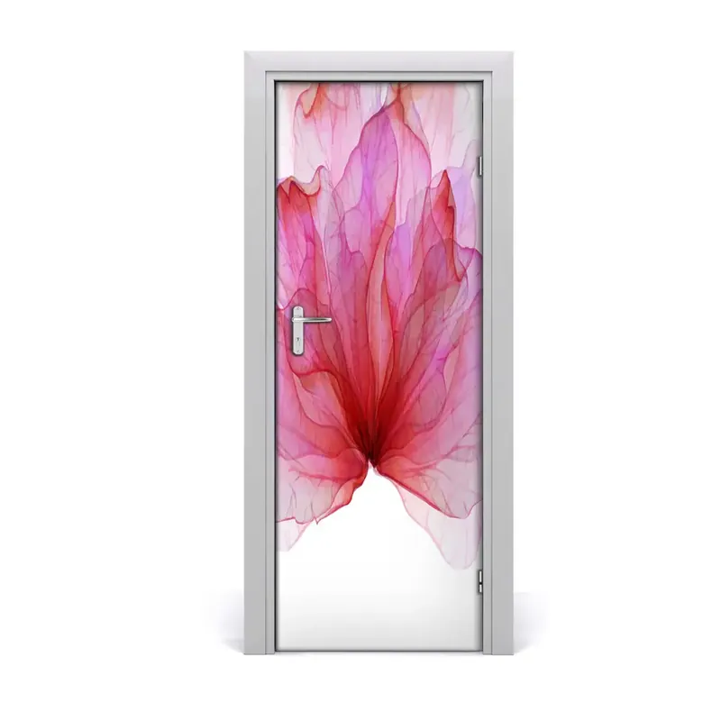 Autocolant pentru uși Acuarelă floare Ofertă