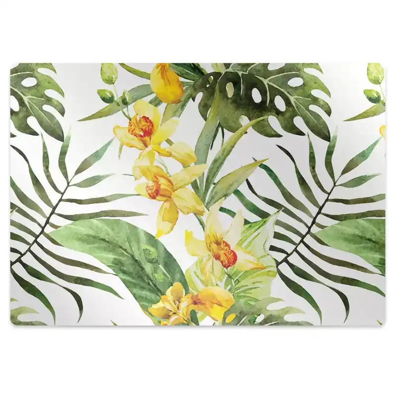 Ultima șansă Protectie podea scaun birou Frunza tropicala