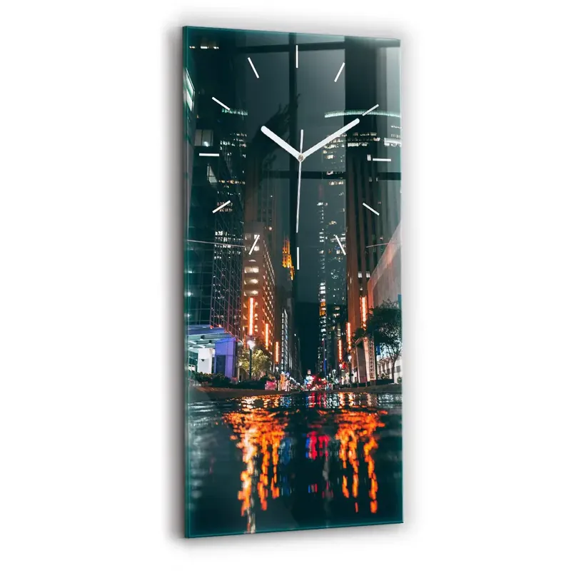 Calitate înaltă Ceas din sticlă dreptunghiular vertical Hotel Hilton Din Houston