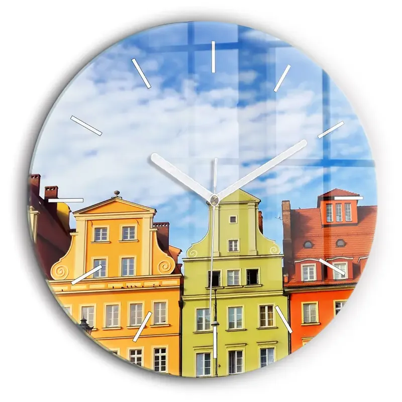 Calitate înaltă Ceas din sticlă rotund Wrocław - Orașul Vechi