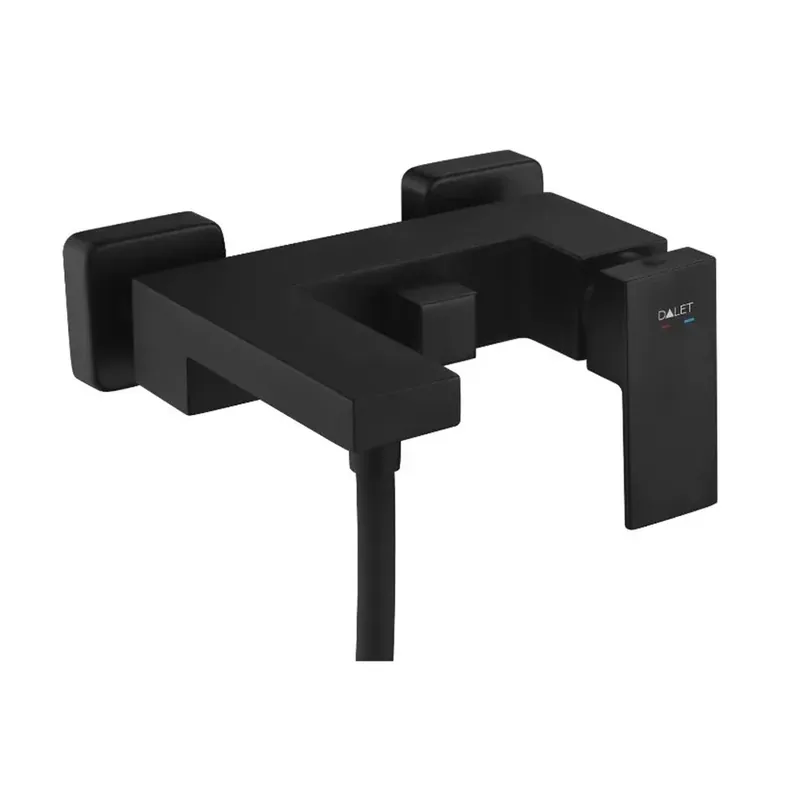 BATERIE BAIE CADA/DUS, DALET, SQUARE, MONOCOMANDA, MONTAJ APLICAT, FINISAJ NEGRU Cumpără acum