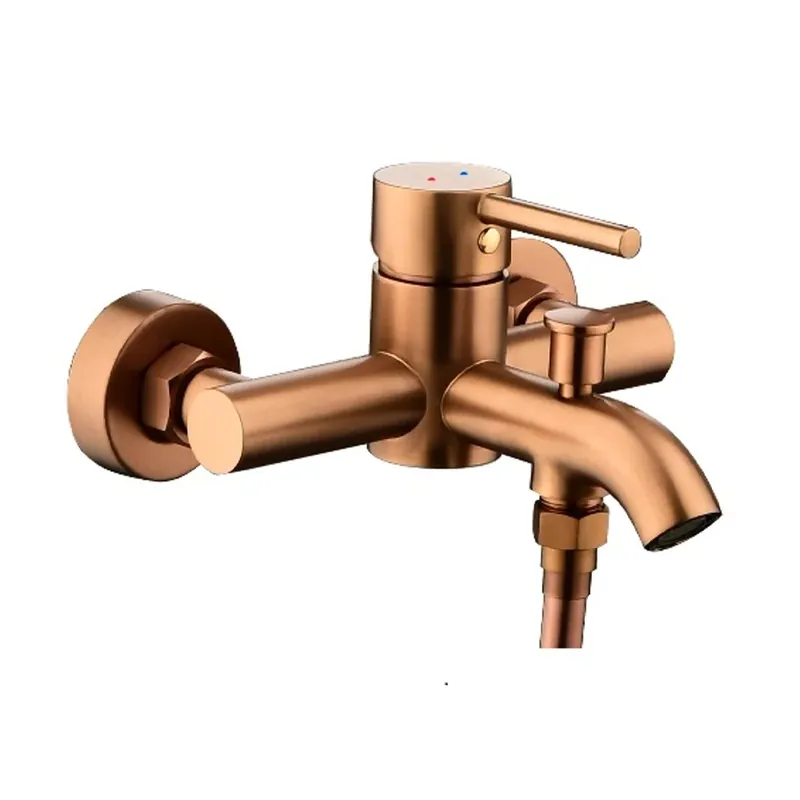 BATERIE BAIE CADA/DUS, DALET, RONDO, MONOCOMANDA, MONTAJ APLICAT, FINISAJ ROSE GOLD PERIAT Disponibil imediat