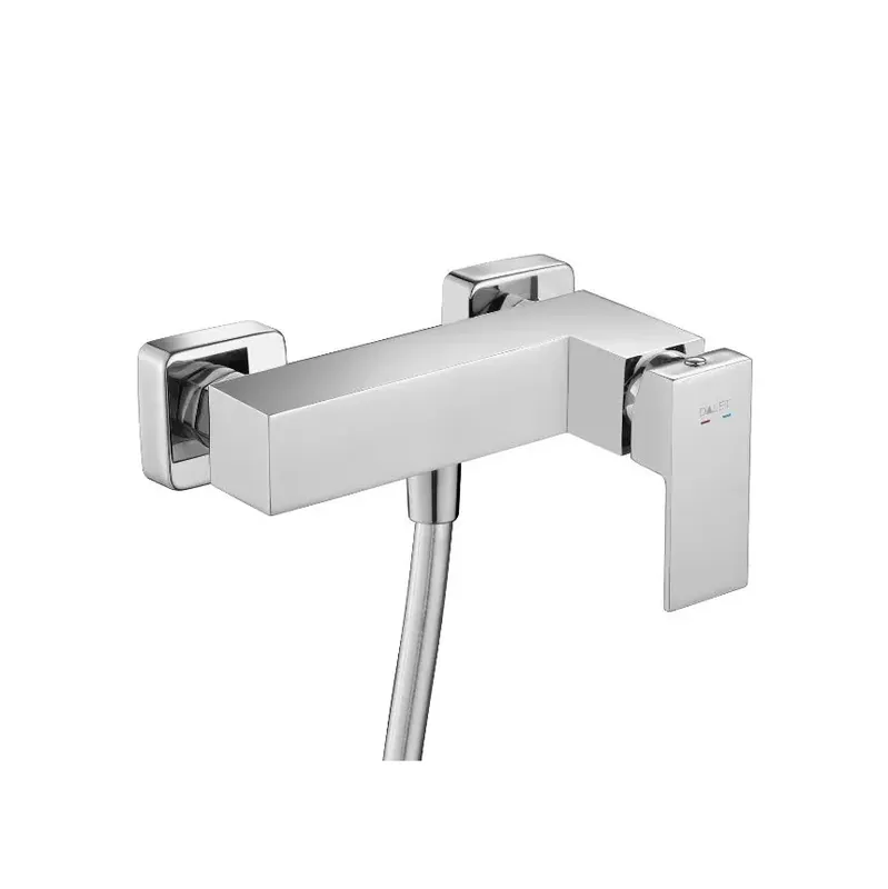 BATERIE BAIE DUS, DALET, SQUARE, MONOCOMANDA, MONTAJ APLICAT, FINISAJ CROM Reducere specială