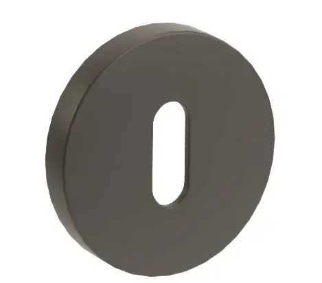 ROZETA MANER USA INTERIOR, MODERNO, NEGRU MAT, CHEIE STANDARD Super ofertă