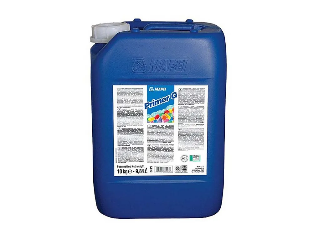 Amorsa suprafete absorbante Primer G MAPEI 10 kg Cel mai vândut