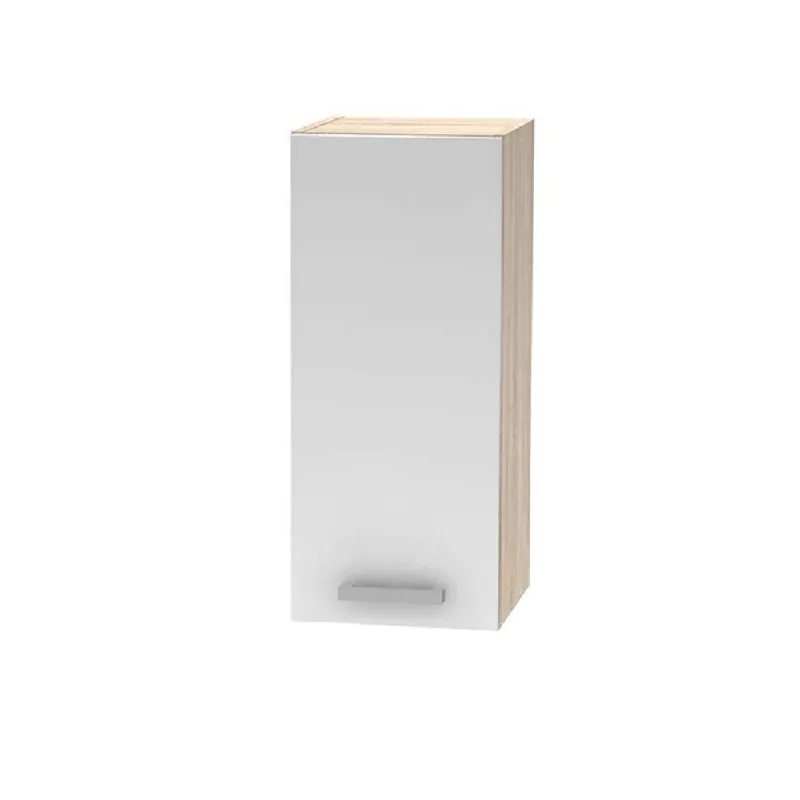 Cabinet superior, alb/stejar sonoma, NOVA PLUS NOPL-002-OH Expediere rapidă